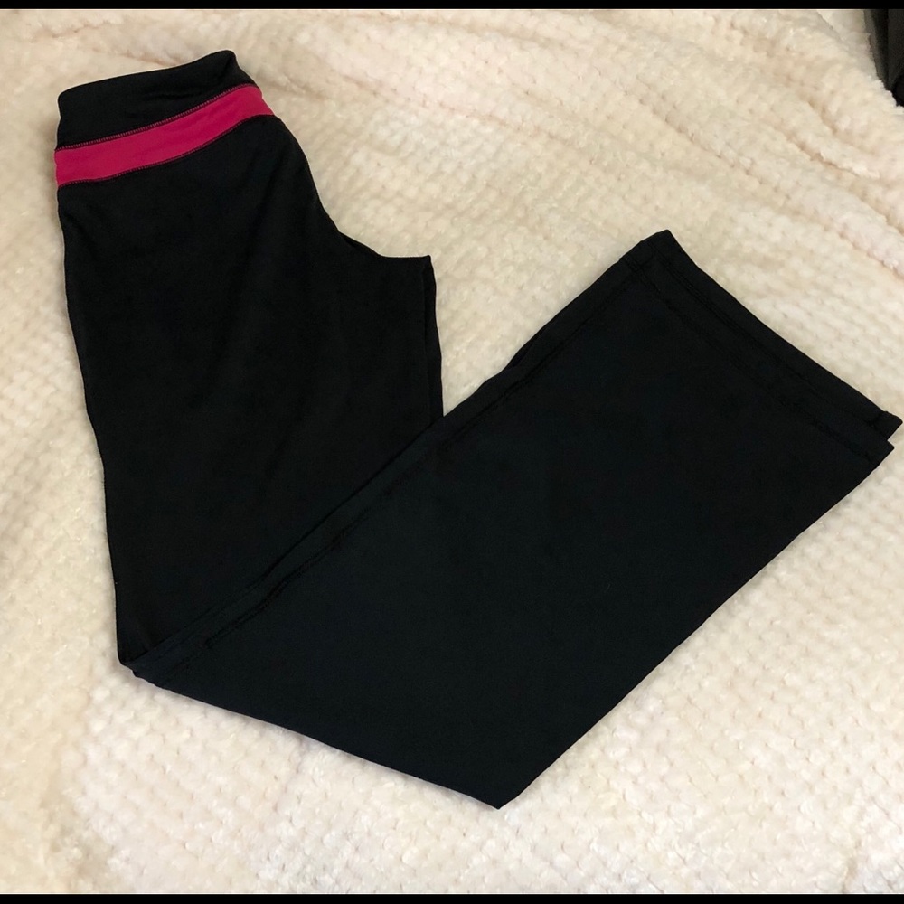 Wide leg workout gym pants
